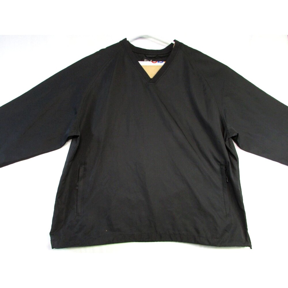 Ben Hogan Golf Men's Black Windproof Showerproof Pullover Jacket - Size XL